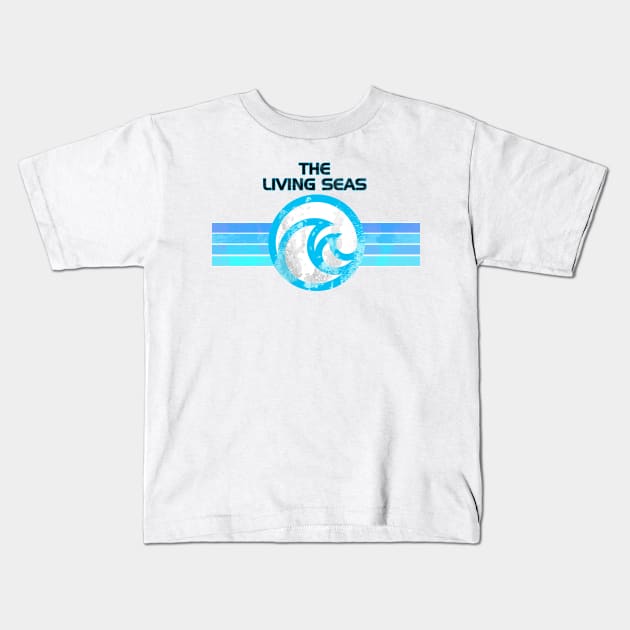 The Living Seas Kids T-Shirt by Bt519